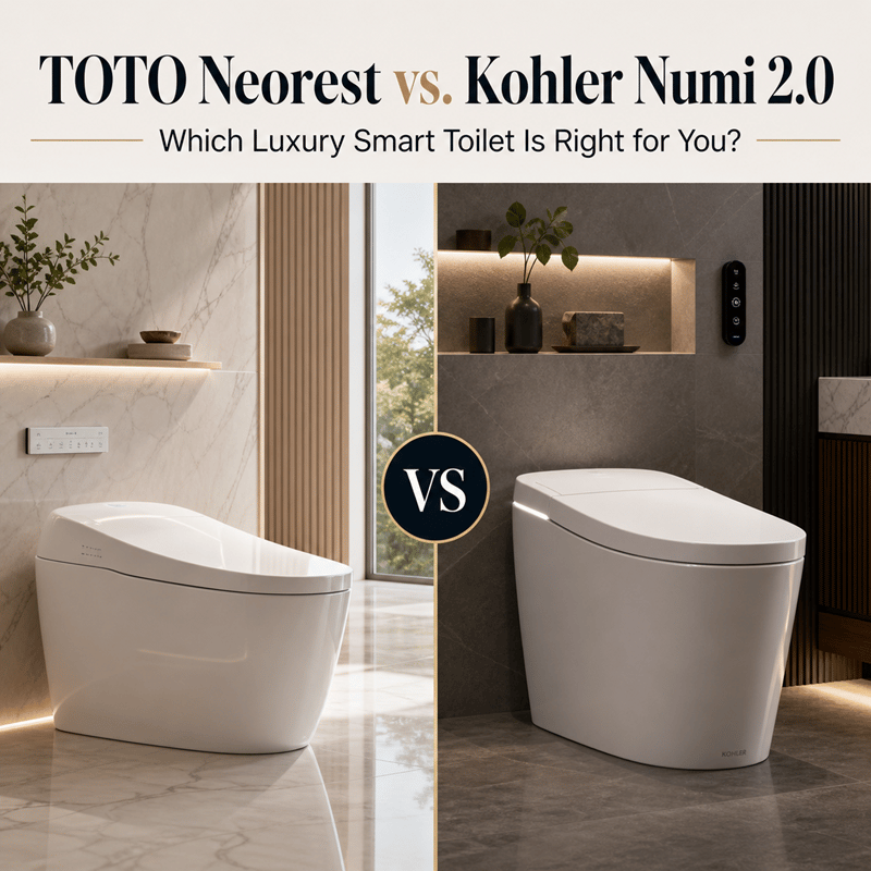 Toto Neorest Vs. Kohler Numi 2.0: Which Luxury Smart Toilet Is Right For You?