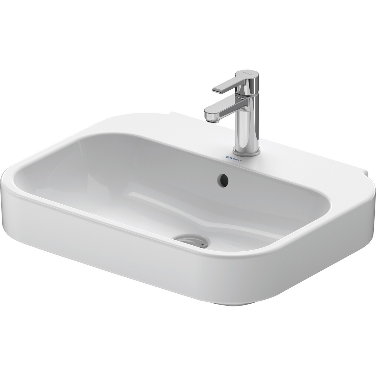 Duravit 235060 Vero Air 23-5/8 Inch Washbasin In White 235060