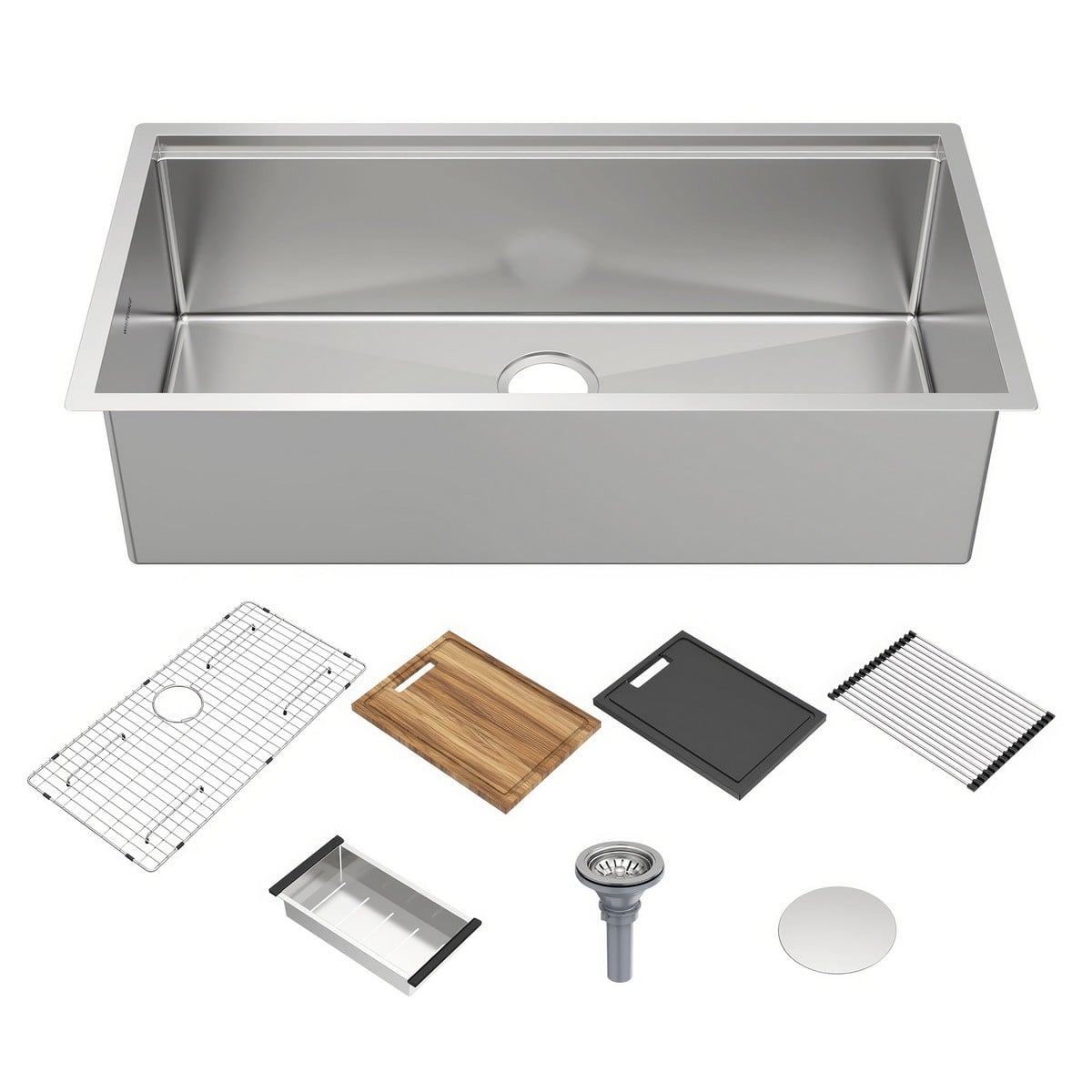 Julien 005461 36 Inch Smartstation With Single Undermount Sink And