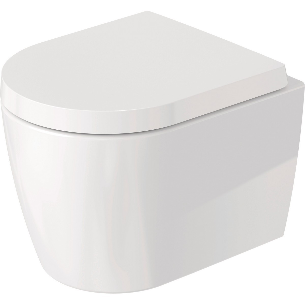 Duravit 253809 Durastyle 14-5/8 X 21-1/4 Inch Rimless Toilet Wall