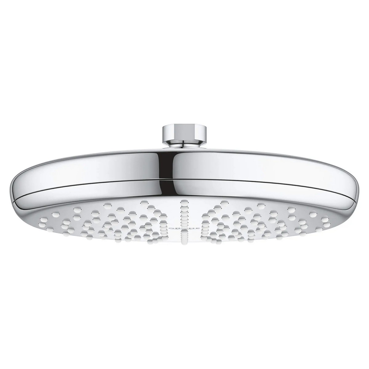 Grohe 26504000 Rain 310 Smart Active 2-Spray Cube Shower Head Set – 12" Square Face, Starlight Chrome, Includes Arm & Diverter