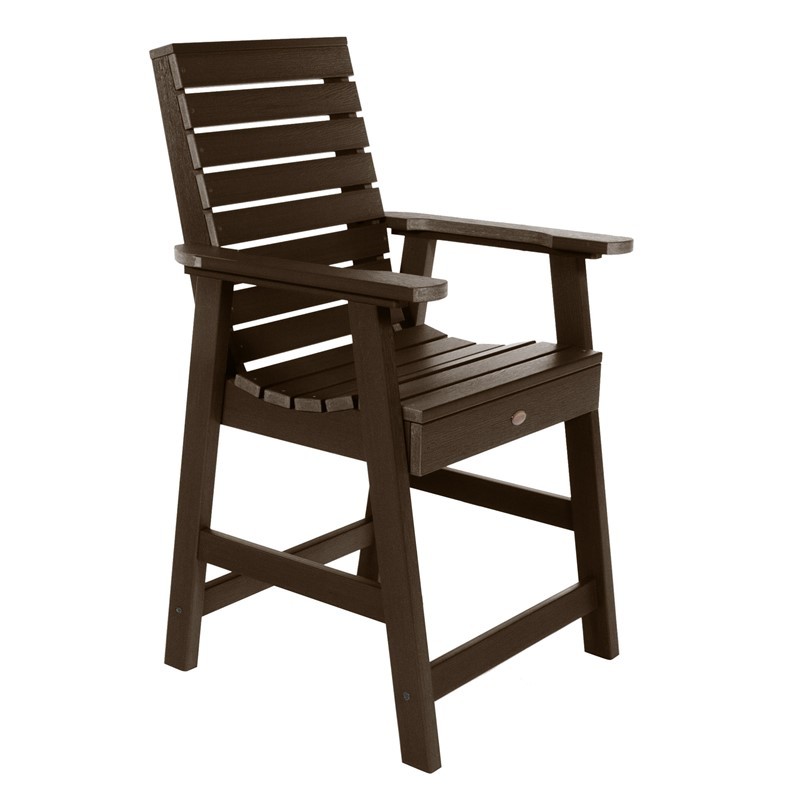 Highwood Usa AD-CHCW2 Weatherly 24 3/4 Inch Counter Armchair