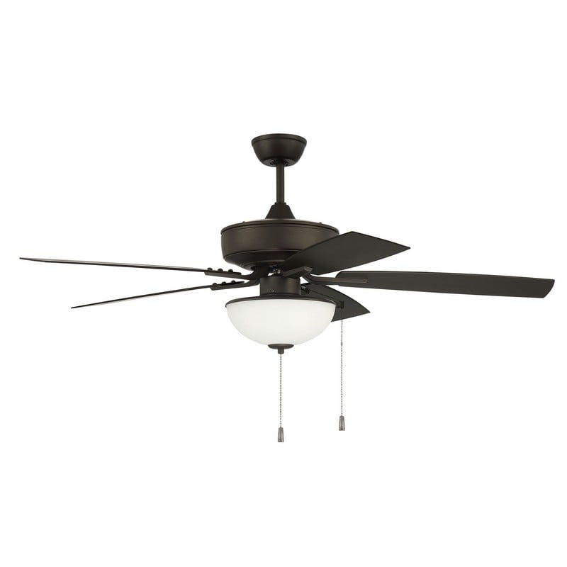 CRAFTMADE OP211ESP5 PRO PLUS 52 INCH 2 LIGHTS DUAL MOUNT CEILING FAN WITH BLADES