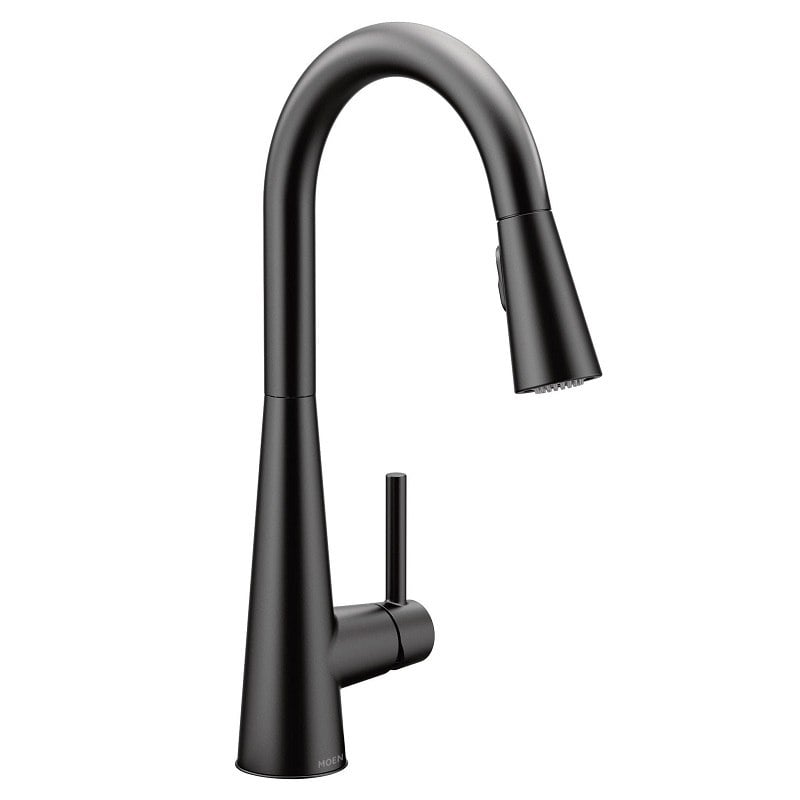 Moen 7864 Sleek One-handle Pulldown Kitchen Faucet, Chrome - Kitchen ...