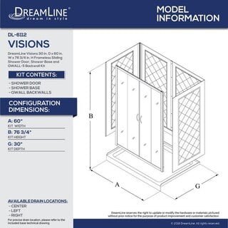 DL-6112 Dimensions