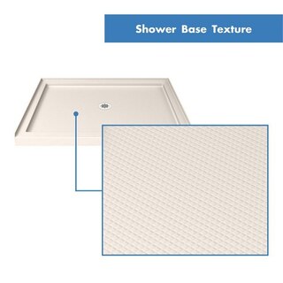 Single Threshold Shower Base Biscuit Texture