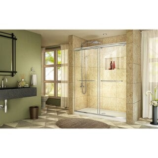 Charisma Shower Door Center Drain