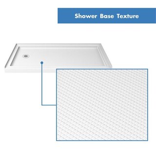 Single Threshold Shower Base Left Drain 60 Texture