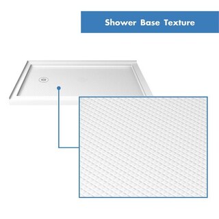 Double Threshold Shower Base L-Texture