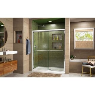 Duet Shower Door C Base CenterDrain