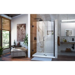 Unidoor Shower Door with Base and support arm 09