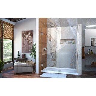 Unidoor Shower Door with Base and support arm 01