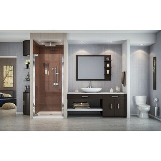 Elegance Shower Door 32x72 Chrome