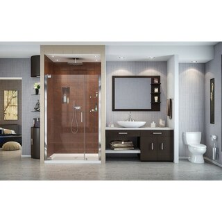 Elegance Shower Door 46x72 Chrome