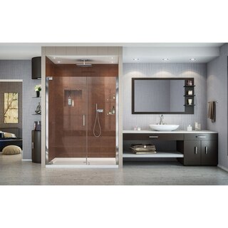 Elegance Shower Door 58x72 Chrome