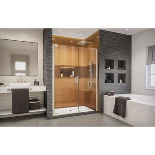 Elegance-LS Shower Door Brushed Nickel