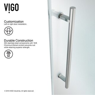 VIGO VG6041STCL6474 Shower