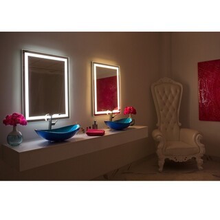 36 Inch Original Oval Backlit Mirror, Oval Bathroom Mirror 24 X 36