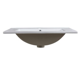 Fresca FVS8125WH with Countertop