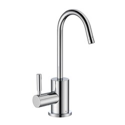 WHITEHAUS WHFH-H1010 POINT OF USE INSTANT HOT WATER KITCHEN FAUCET WITH SELF CLOSING HANDLE