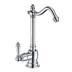 WHITEHAUS WHFH-H1006 POINT OF USE INSTANT HOT WATER KITCHEN FAUCET WITH TRADITIONAL SPOUT