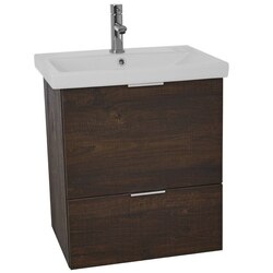ARCOM ME01 MEDI 24 INCH SHERWOOD BURN VANITY CABINET WITH FITTED SINK