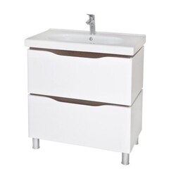 NAMEEKS VN-F02 VENICE 31 INCH WHITE VANITY CABINET WITH FITTED SINK