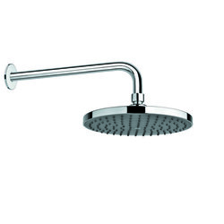 GEDY SUP1125 SUPERINOX RAIN SHOWER HEAD AND 12 INCH STAINLESS STEEL SHOWER ARM IN CHROME FINISH
