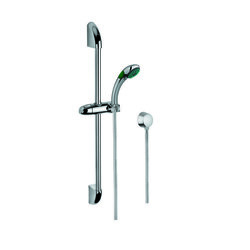 GEDY SUP1045 SUPERINOX SHOWER SOLUTION WITH CHROMED HAND SHOWER, SLIDING RAIL AND WATER CONNECTION
