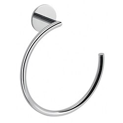 GEDY 3670-13 GEA WALL MOUNTED ADHESIVE CHROME TOWEL RING