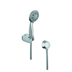 GEDY SUP1050 SUPERINOX CHROME HAND SHOWER WITH WATER CONNECTION AND HOSE
