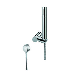 GEDY SUP1069 SUPERINOX HAND SHOWER WITH SHOWER BRACKET AND WATER CONNECTION IN CHROME FINISH