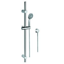 GEDY SUP1119 SUPERINOX HAND SHOWER, SLIDING RAIL, AND WATER CONNECTION IN CHROME