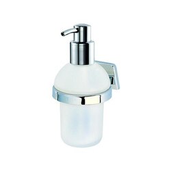 GEESA 5137 STANDARD HOTEL WALL MOUNTED SOAP DISPENSER WITH FROSTED GLASS