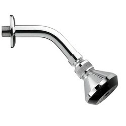 REMER 342-352 WATER THERAPY SHOWER HEAD WITH SHOWER ARM IN CHROMED BRASS