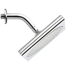 REMER 342-356S WATER THERAPY SHOWER HEAD WITH SHOWER ARM IN POLISHED CHROME