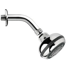 REMER 342-357RO WATER THERAPY SHOWER ARM WITH 5 FUNCTION SHOWER HEAD IN POLISHED CHROME