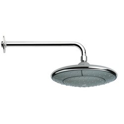 REMER 343-30-354DV WATER THERAPY RAIN SHOWER HEAD WITH SHOWER ARM IN CHROME