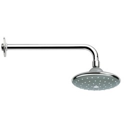 REMER 343-30-354PL WATER THERAPY CHROME RAIN FUNCTION SHOWER HEAD WITH ARM