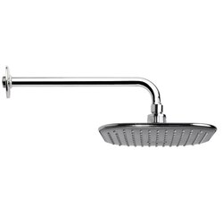 REMER 343-30-354QL WATER THERAPY RAIN SHOWER HEAD WITH ARM IN POLISHED CHROME