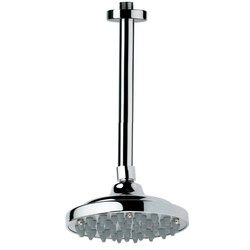 REMER 347N-35315 ENZO ROUND CEILING MOUNTED SHOWER HEAD WITH ARM IN CHROME