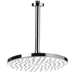 REMER 347N-356MD25 WATER THERAPY FULL FUNCTION SHOWER HEAD WITH SHOWER ARM IN CHROMED BRASS