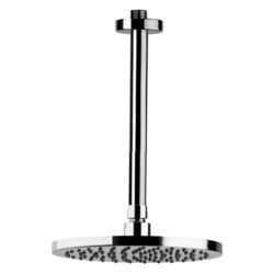 REMER 347N-US-RO200 ENZO POLISHED CHROME CEILING MOUNTED ARM AND SHOWER HEAD