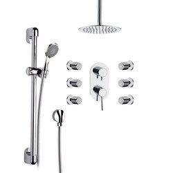 REMER R3 RANIERO SHOWER FAUCET WITH BODY SPRAY IN CHROME