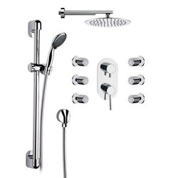 REMER R7 RANIERO SHOWER FAUCET WITH BODY SPRAY IN CHROME