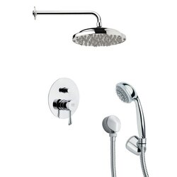 REMER SFH6053 ORSINO CHROME SHOWER FAUCET WITH HANDHELD SHOWER