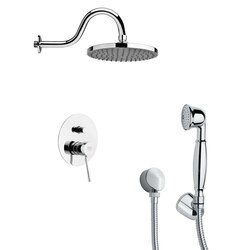 REMER SFH6066 ORSINO ROUND CHROME SHOWER FAUCET WITH HAND SHOWER