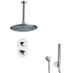 REMER SFH6406 ORSINO POLISHED CHROME THERMOSTATIC SHOWER FAUCET WITH HAND SHOWER