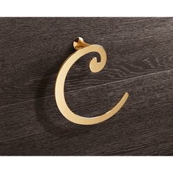 GEDY 3370 SISSI TOWEL RING CRESCENT SHAPE