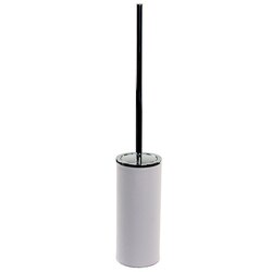 GEDY AC33 ALIANTO COLOUR FREE STANDING TOILET BRUSH HOLDER MADE FROM FAUX LEATHER